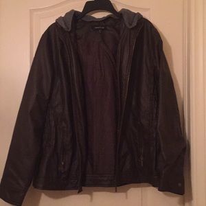 Jacket with Removable Hood